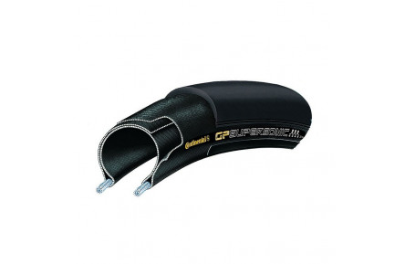 Vouwband 700x23c Continental GP Supersonic, zwart
