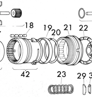 Componenten voor naafversnellingen