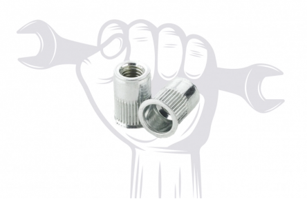 Installation of Threaded Mounting Insert (Bottle Boss) in Bicycle Frame or Fork