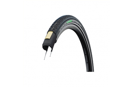 EB1204A Schwalbe road Cruiser (K-guard), Zwart met reflectie, 28x1.40 ETRTO 37-622