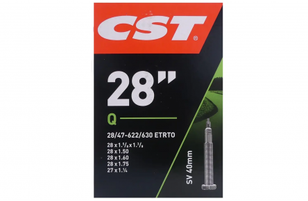 Tube CST SV40mm - 28 x 1.10-1.75" - 28/47-622 mm