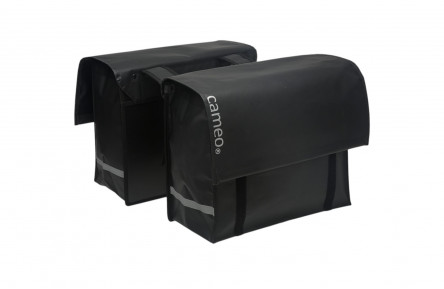 Double Pannier New Looxs Cameo Bisonyl Dull Black 46 Liter