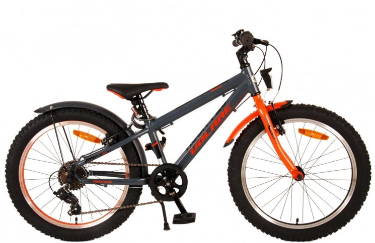 Volare Rocky Children's Bike 20"/26.5 cm/Grey-Orange/92023