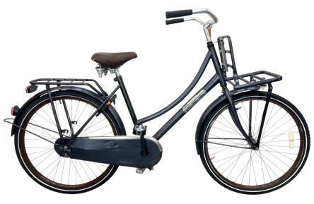 Damesfiets Popal 26"/45cm/Donker-lila