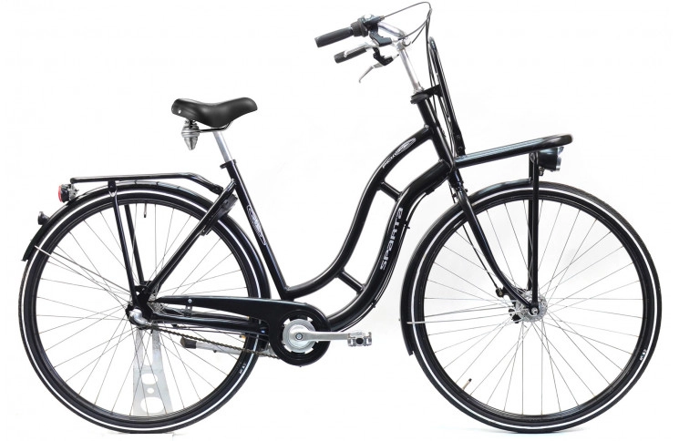 Transportfiets Sparta Pick Up 28" M/53 zwart