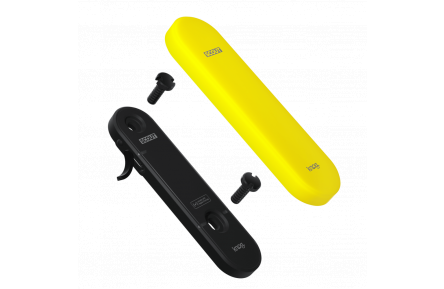Knog Scout Bike alarm and finder, black/neon yellow
