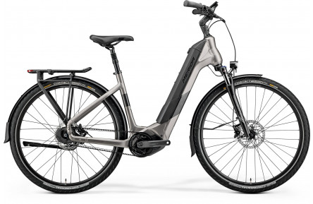 Merida eSPRESSO CITY 875 EQ SILK WARM SLATE GREY/BLACK XS