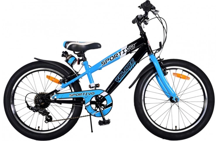 Volare Sportivo Kinderfiets 20"/28 cm/Blauw-Zwart/22112