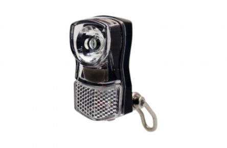IKZILIGHT KOPLAMP LED BATTERIJ KROONBOUT AAN/UIT MET RVS BEUGEL BULK