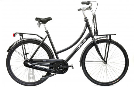 Transportfiets Vogue Plus 28" L/58 zwart