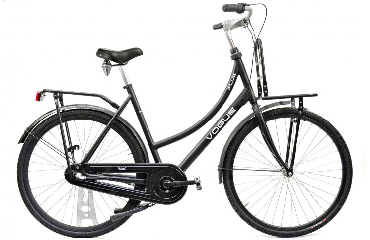 Transportfiets Vogue Plus 28" L/58 zwart