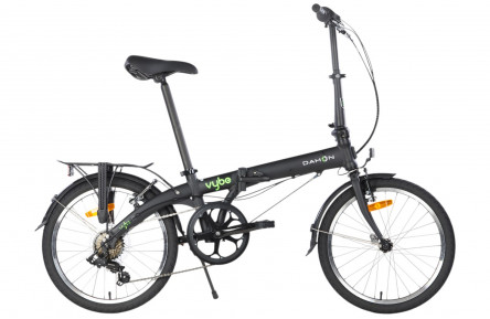 Dahon vouwfiets Vybe D7 Shadow 20" 7v derailleur mat zwart