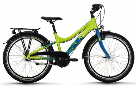 VICTORIA Youth bicycle EQOLA 5 24"/34cm-M/7/lime yellow/02985091