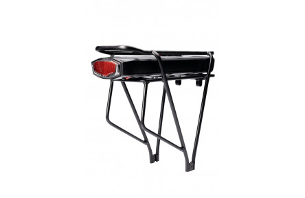 Universal battery for a bicycle on a trunk, a set with a trunk Chasker 36V 14Ag 504W