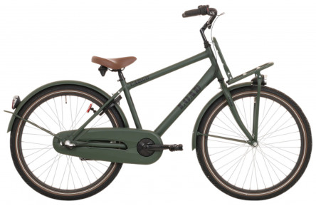 BFN jongensfiets Load 26" 3v remnaaf mat donkergroen, FK0240