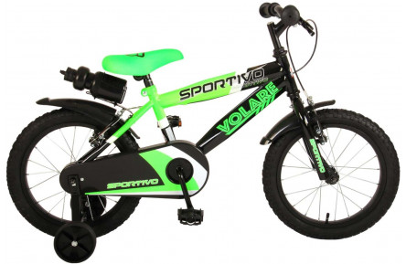 Volare Sportivo Kinderfiets 16"/26 cm Twee handremmen 044