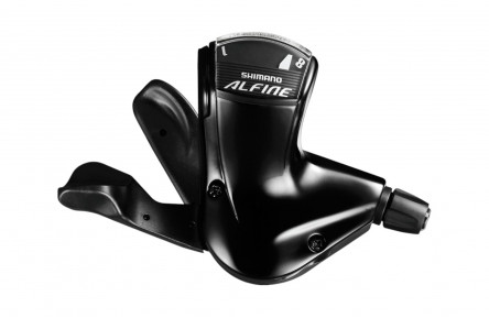 SHIMANO ALFINE SL-S700 8-SPEED TRIGGER / SCHAKEL UNIT RAPIDFIRE RECHTS ZWART 2100 MM