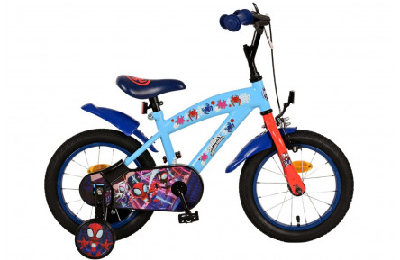 Spidey Kinderfiets 14"/23 cm/Blauw-Rood/21532-SACB