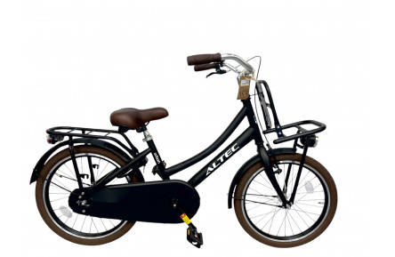 Girls bicycle Altec Urban 20/32cm/Transportfiets Mat Black