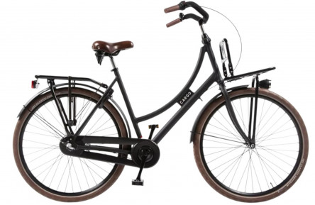 Damesfiets Avalon Cargo Dames 50cm Alu R3 Matzwart