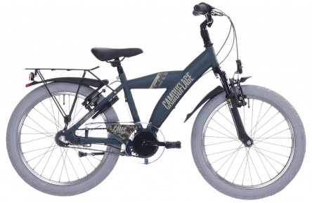 BFN jongensfiets Camouflage 20" 3v remnaaf mat donkergroen