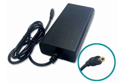 Notram Oplader fietsaccu 54.6V – 2 Ampere (2-polig) met ronde connector DC 5.5 x 2.5 mm