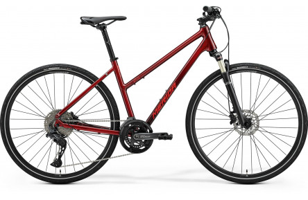 Merida CROSSWAY 700 DARK STRAWBERRY (RED) LADIES M