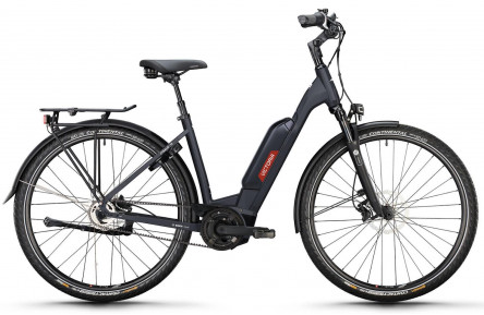 VICTORIA Elektrische trekkingfiets CYSALO 13 №1 28"/44cm/7/vleermuiszwart/02920054