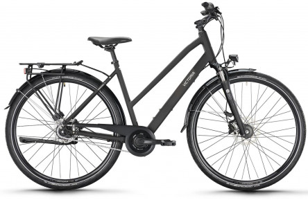 VICTORIA Trekkingfiets TREQANA 7 №1 28"/56cm-L/8/leigrijs mat/02921262