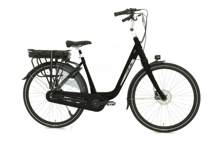 VOGUE E-BIKE, MIO M300, 8SP SHIMANO, HYDRAULIC, 51CM, SHINE-BLACK BAFANG M300 BLACK CAN 16AH,36V, 576 Wh (1000422) KLEUR LCD