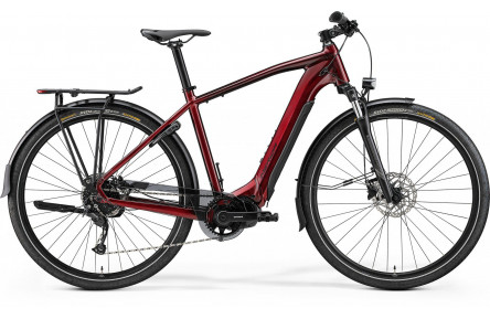 Merida E-SPRESSO 400 BURGUNDY RED/BLACK L 55CM
