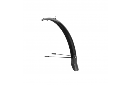 Voorspatbord 28" Eurofender Lampo 58 mm breed - zwart