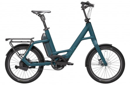 QiO Elektrische compactfiets "Compact PXA+" (#1) unisex, 20", petrol blue matt, Enviolo TR Automatiq, 48 cm /02652156