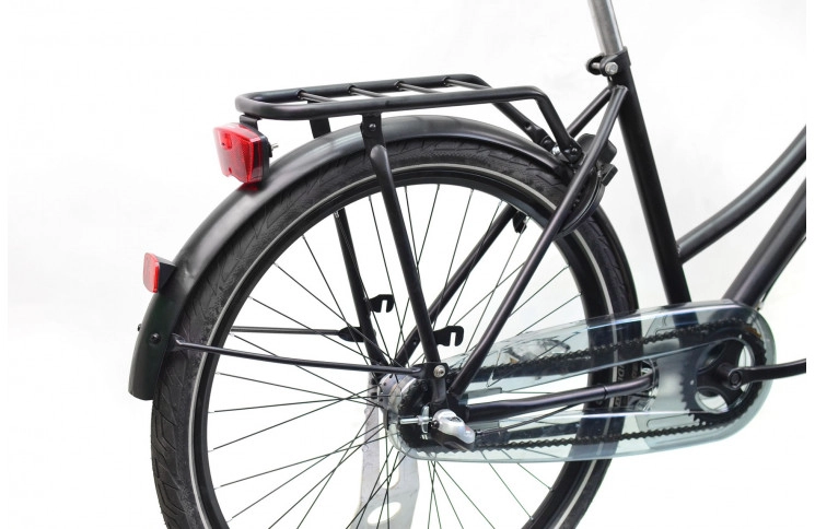 Transportfiets Popal 26" XS/47 zwart