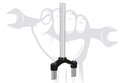 Nabewerken van schroefdraad van vorkbuis