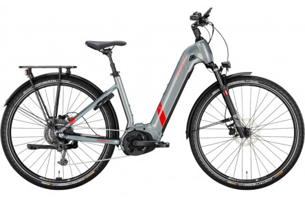 CONWAY Electric trekking bike Cairon T 2.0 625 SE №1 28"/38cm-XS/9/shadowgrey metallic matt - red metallic/02810541