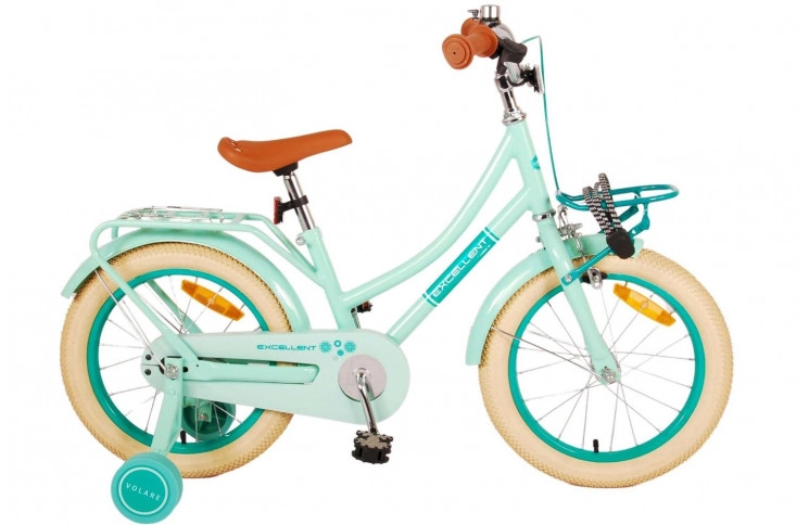 Volare Excellent Children's Bike 16"/25 cm/Turquoise/21387