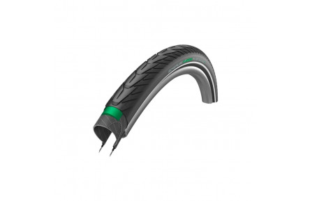 Schwalbe Energizer Plus (Greenguard 3mm anti-puncture), Black with reflection, 28x1.40, ETRTO 37-622