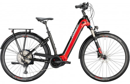 CONWAY Electric trekking bike Cairon T 5.0 28"/46cm-M/11/red metallic - black metallic/02897114