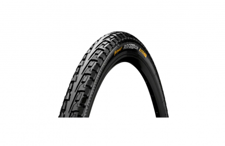 Continental Ride Tour buitenband, Zwart met reflectie, 28x1 5/8x1 1/4, ETRTO 32-622 (25km/h E-Bike approved)