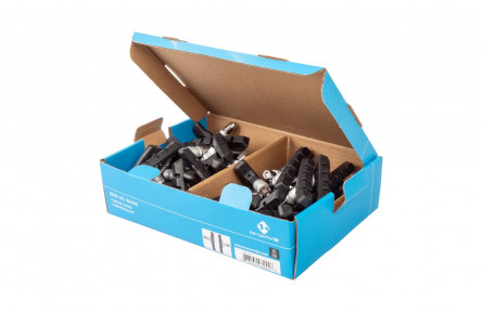 M-WAVE BASE V-BRAKE REMBLOKKEN 72MM ASYMMETRISCH PER 25 PAAR