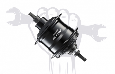 Reparatie en onderhoud van een naafversnelling met 3–5 versnellingen (bijv. Shimano Nexus, Sturmey-Archer), inclusief reiniging, vervanging van smeermiddel en afstelling. Onderdelen en verbruiksmaterialen worden apart in rekening gebracht.