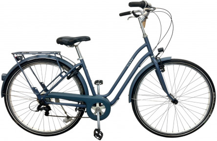 Damesfiets Elops 28"/45m/Grijs
