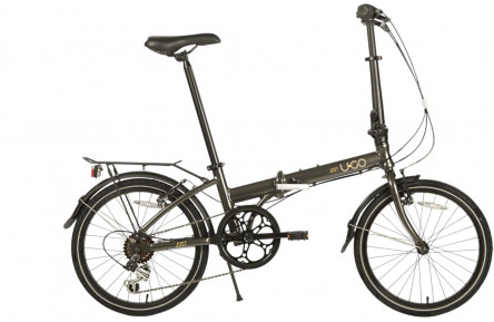 U•GO vouwfiets Just d6 20" iron grey
