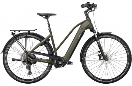 VICTORIA Elektrische trekkingfiets Tresalo 8 №1 28"/46cm-S/10/leigrijs mat/02921216