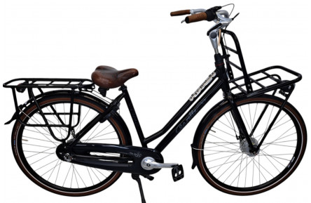 Damesfiets Gazelle Miss Grace 28"/50cm/zwart/transport