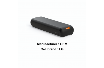 BAFANG C01 Refurbished 750Wh 43V 17.5Ah LG Carrier Battery BT C01.750.UC