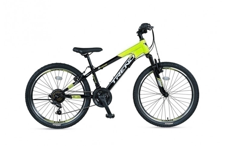 Mountain bike 24" Altec Trend, black-lime