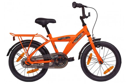 Boy's bike 18" BikeFun No Rules Boys, orange