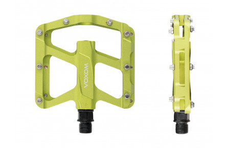 Voxom MTB Pedal Pe16 green anodized
